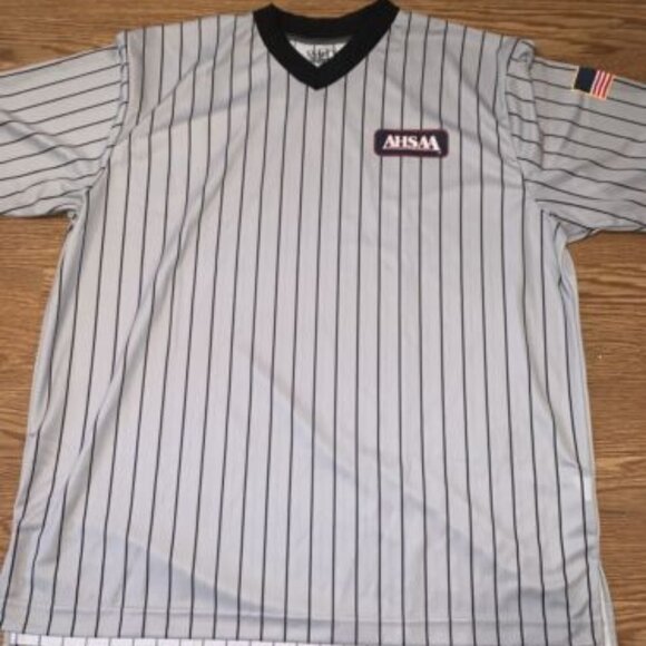 Mens Athletic Moisture Wicking Dri Fit Gym Baseball Ump Sports AHSAA Shirt 3XL - Picture 1 of 8